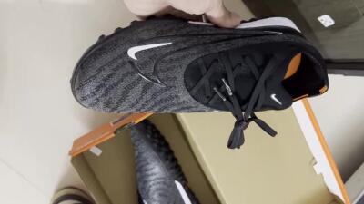 Nike Phantom GX Elite TF Low-Tops Soccer Shoes - Black/White/Grey