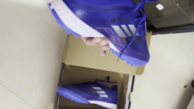Adidas F50 Adizero TF Low-Tops Soccer Shoes - Blue/Silver/Black
