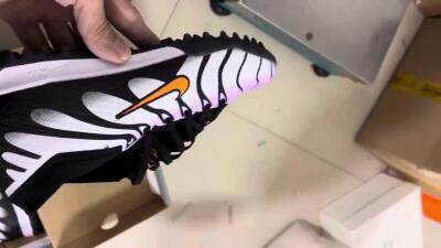 Nike Air Zoom Mercurial Vapor 14 Elite TF Low-Tops Soccer Shoes - Purple/Black/Orange