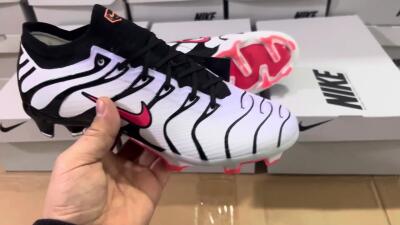 Nike Air Zoom Mercurial Vapor 15 Elite FG Low-Tops Soccer Cleats - White/Black/Red