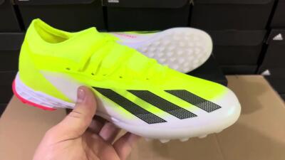 Adidas X Crazyfast.1 TF Low-Tops Soccer Shoes - Yellow/Black/White