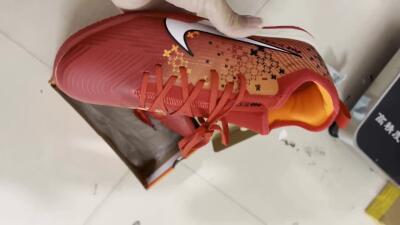 Nike Air Zoom Mercurial Vapor 15 Pro IC Low-Tops Soccer Shoes - Red/White/Black