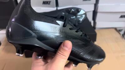 Adidas Predator Accuracy.1 FG Low-Tops Soccer Cleats - Black/Dark Blue