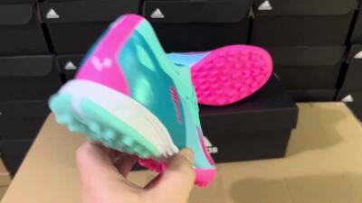 Adidas X Crazyfast.3 TF Low-Tops Soccer Shoes - Flash Aqua/Lucid Pink/Lucid Cyan