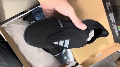 Adidas Predator Elite Foldover Tongue FG Low-Tops Soccer Cleats - Black/Silver/Jade