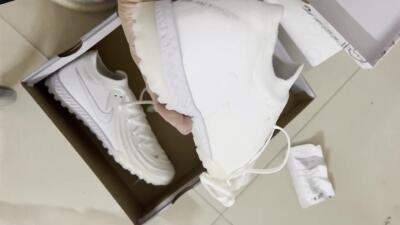 Nike Phantom GX 2 Elite TF Low-Tops Soccer Shoes - White/Black