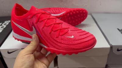 Nike Phantom Luna 2 Elite TF Low-Tops Soccer Shoes - Red/Black/Blue/White