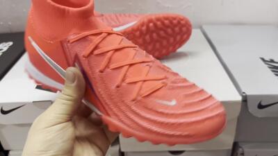 Nike Phantom Luna 2 Elite TF High-Tops Soccer Shoes - Red/Black/Blue/White