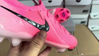 Nike Phantom Luna Elite TF Low-Tops Soccer Shoes - Pink/Black