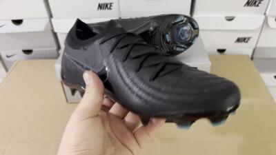 Nike Phantom Luna Elite NU FG Low-Tops Soccer Cleats - Black/Blue