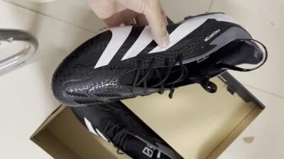 Adidas Predator Elite Foldover Tongue FG Low-Tops Soccer Cleats - Blue/White/Silver