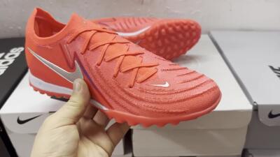 Nike Phantom GX 2 Elite TF Low-Tops Soccer Shoes - Red/Blue/Silver